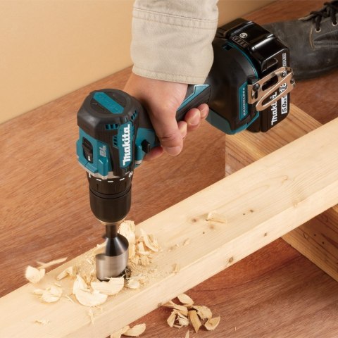 Makita DDF487RAJ wkrętak zasilany/zakrętark udarowy 1700 RPM Czarny, Zielony