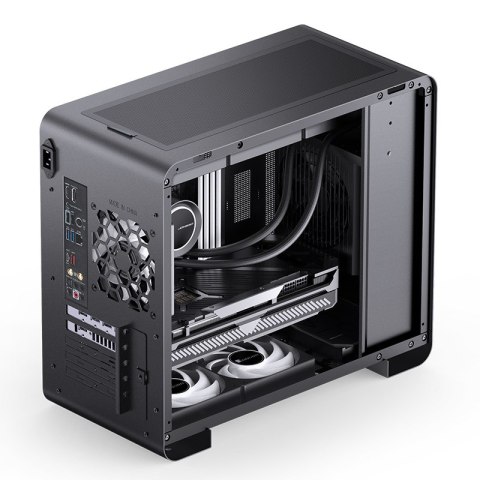 Obudowa Jonsbo U4 Mini Micro-ATX, Szkło Hartowane - Czarna