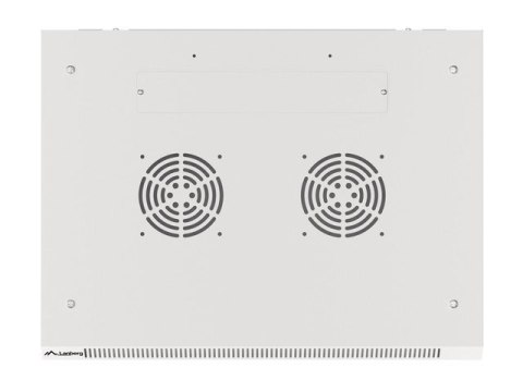 Szafa jednosekcyjna Lanberg WF01-6404-10S (4U; 368mm / 600mm / 450 mm; wisząca; Szklane; 19''; kolor szary)