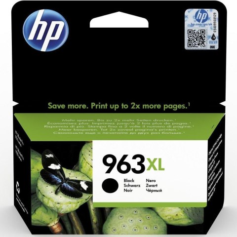 HP 963XL oryginalny wysokowydajny wkład atramentowy czarny