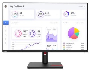 Monitor LENOVO 63D2GAT1EU (31.5" /IPS /60Hz /3840 x 2160 /Czarny)