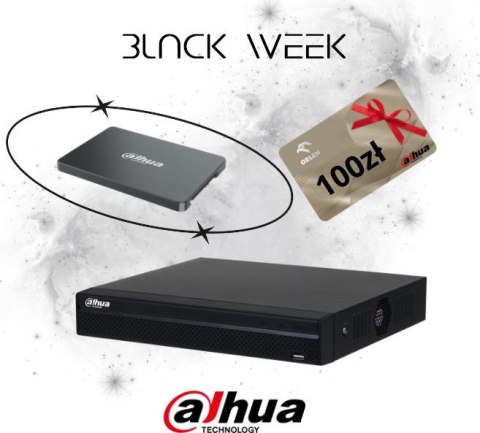 Zestaw Rejestrator IP Dahua NVR4104HS-P-4KS3 + Gratis