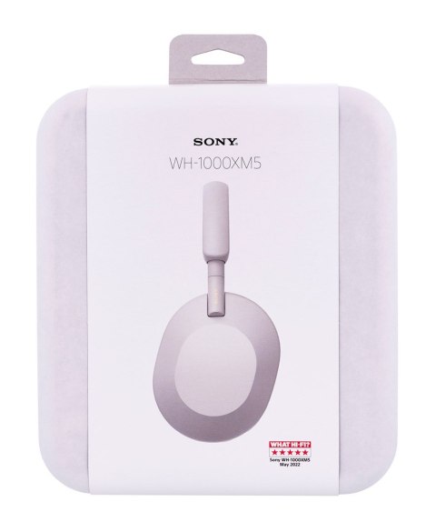 Słuchawki Sony WH-1000XM5 nauszne bluetooth srebrne