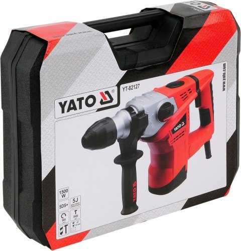 Yato YT-82127 młot udarowo-obrotowy 1500 W 3900 RPM SDS Plus