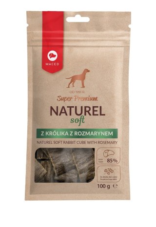 MACED NATUREL SOFT przysmak dla psa z królikiem i rozmarynem - przysmak - 100g