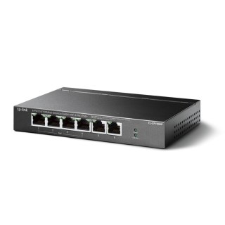 TP-Link TL-SF1006P łącza sieciowe Nie zarządzany Fast Ethernet (10/100) Obsługa PoE Czarny