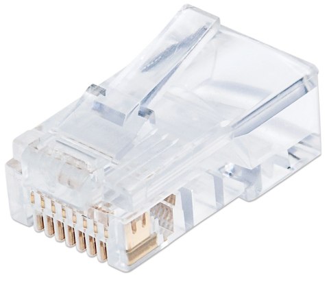 Intellinet 790512 wtyczka RJ45 Przezroczysty