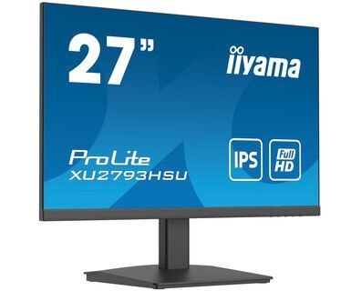 Iiyama ProLite XU2793HSU-B4 monitor komputerowy 68,6 cm (27") 1920 x 1080 px Full HD LED Czarny