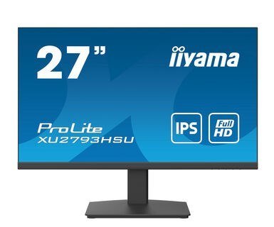 Iiyama ProLite XU2793HSU-B4 monitor komputerowy 68,6 cm (27") 1920 x 1080 px Full HD LED Czarny