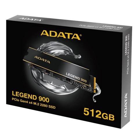 Dysk SSD ADATA Legend 900 ColorBox 512GB PCIe gen.4