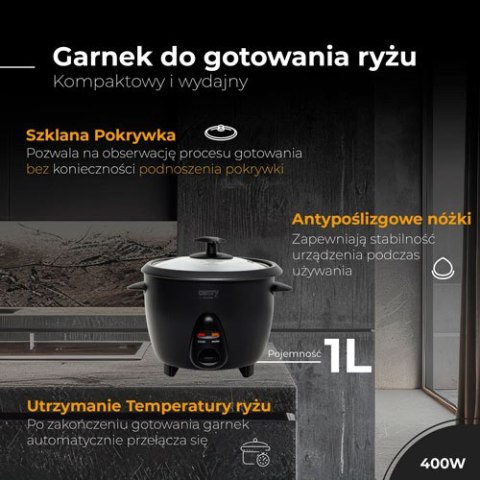 Garnek do gotowania ryżu - 1,0 L