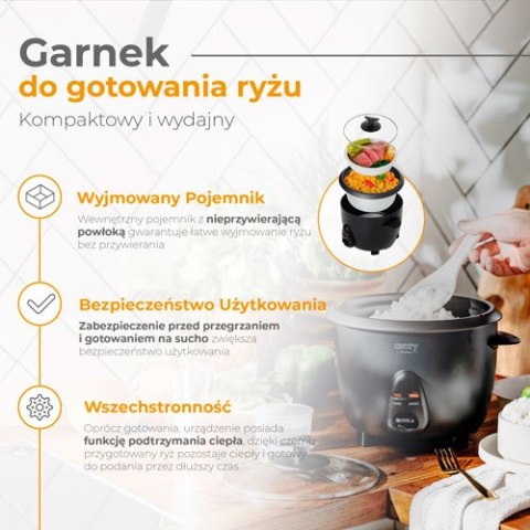 Garnek do gotowania ryżu - 1,0 L