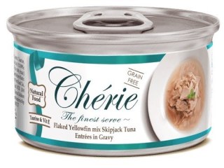 Cherie Karma w puszce dla kota MIKS TUŃCZYKA W SOSIE 80g