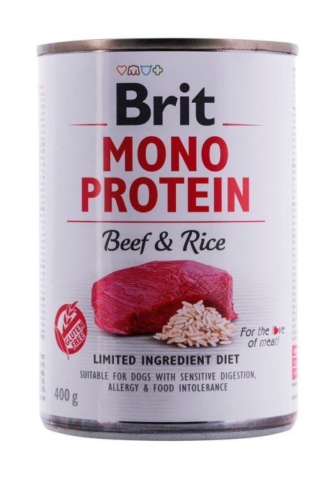 BRIT Mono Protein BEEF & RICE 400g