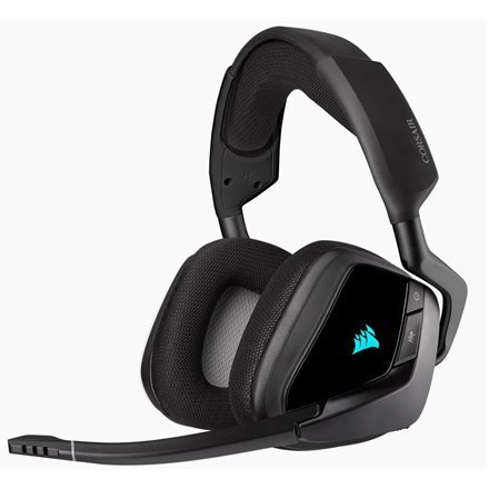 Corsair VOID ELITE Wireless Zestaw słuchawkowy Bezprzewodowy Opaska na głowę Gaming Czarny