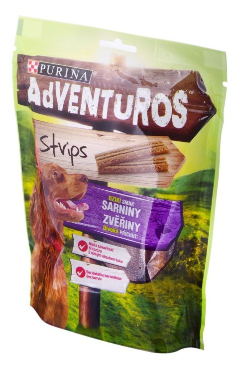 PURINA Adventuros Strips - przysmak dla psa - 90g