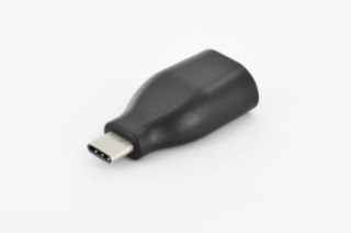 Adapter DIGITUS USB-C - USB (M/F) Czarny AK-300506-000-S USB Typ A - USB Typ C