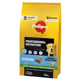 PEDIGREE Professional Nutrition junior drób - sucha karma dla psa - 12kg