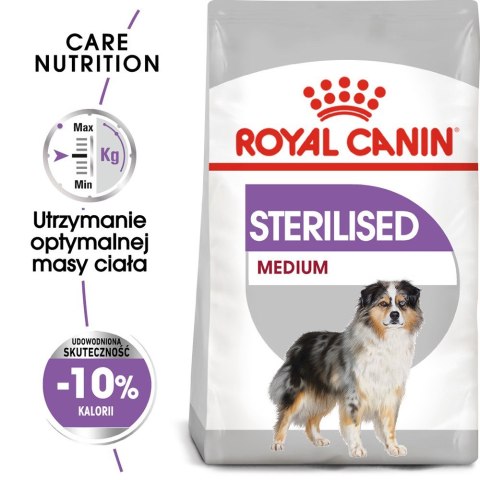 ROYAL CANIN CCN Medium Sterilised Adult - sucha karma dla psa - 12 kg