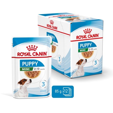 ROYAL CANIN SHN Mini Puppy w sosie - mokra karma dla szczeniąt - 12X85g