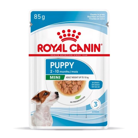 ROYAL CANIN SHN Mini Puppy w sosie - mokra karma dla szczeniąt - 12X85g