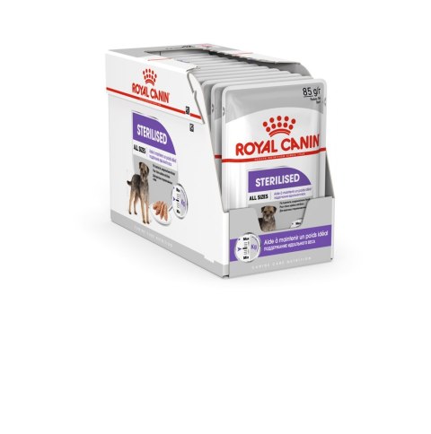 Royal Canin CCN Sterilised Loaf - mokra karma dla psa dorosłego - 12x85g