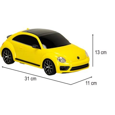 Samochód zdalnie sterowany Rastar 78000 Volkswagen Beetle 1:14 żółty