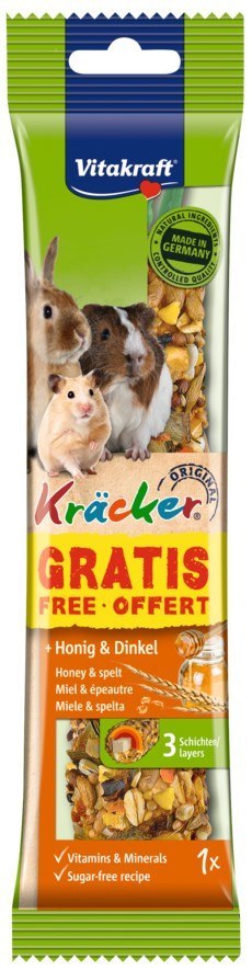 VITAKRAFT KRACKER gryzoń miod/orkisz 1szt