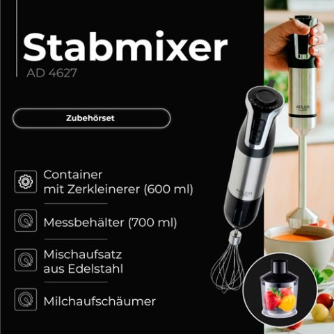 Blender ręczny - zestaw - 1800W