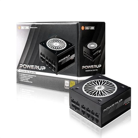 Chieftec PowerUp Chieftronic moduł zasilaczy 650 W 20+4 pin ATX ATX Czarny