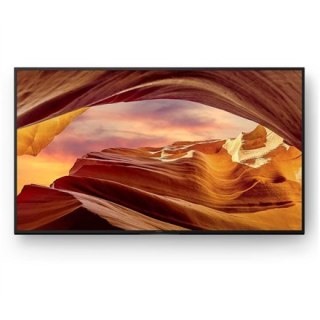 Sony | KD55X75WL | 55" (139 cm) | Urządzenia z systemem Android | Wyświetlacz QFHD | Czarny