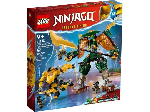 LEGO NINJAGO 71794 DRUŻYNA MECHÓW NINJA LLOYDA I ARINA