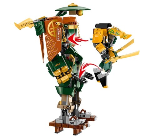 LEGO NINJAGO 71794 DRUŻYNA MECHÓW NINJA LLOYDA I ARINA