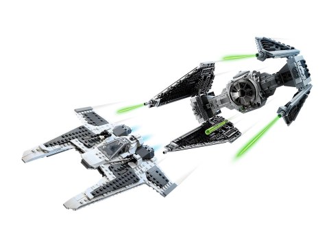 LEGO STAR WARS 75348 MANDALORIAŃSKI MYŚLIWIEC FANG FIGHTER KONTRA TIE INTERCEPTOR