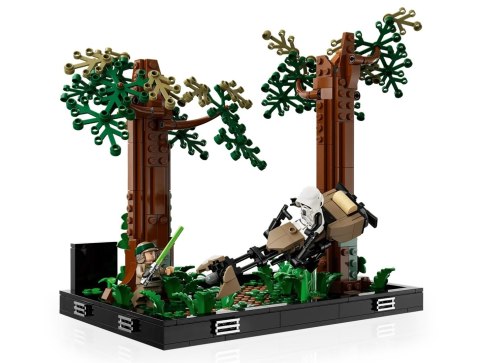 LEGO STAR WARS 75353 DIORAMA: POŚCIG NA ŚCIGACZU PRZEZ ENDOR