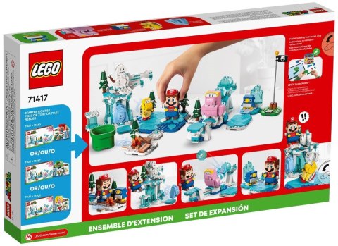 LEGO SUPER MARIO 71417 ZESTAW ROZSZERZAJĄCY - ŚNIEGOWA PRZYGODA FLIPRUSA