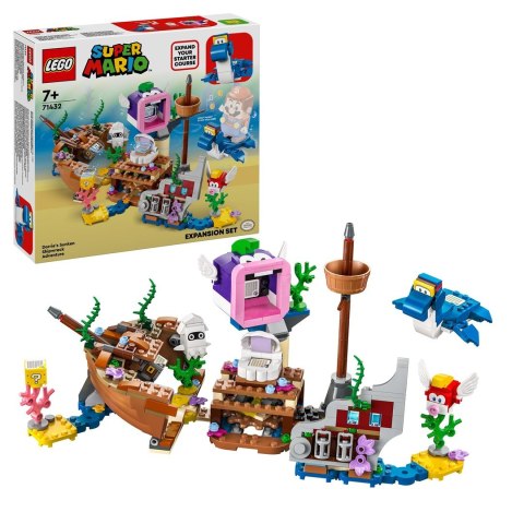 LEGO SUPER MARIO 71432 ZESTAW ROZSZERZAJĄCY - PRZYGODA DORRIEGO WE WRAKU