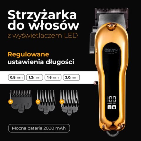 Strzyżarka do włosów z wyświetlaczem LED