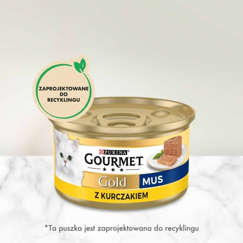 GOURMET GOLD Mus z drobiem 85g