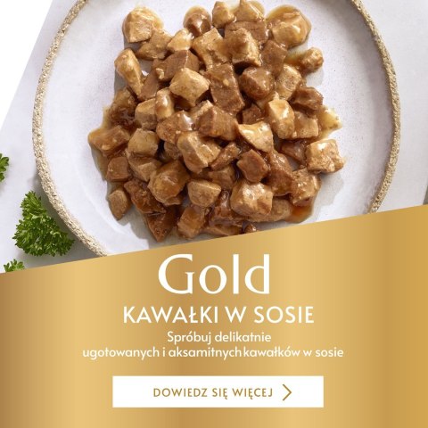 Gourmet Gold Sauce Delight mokra karma dla kota z wołowiną 85g