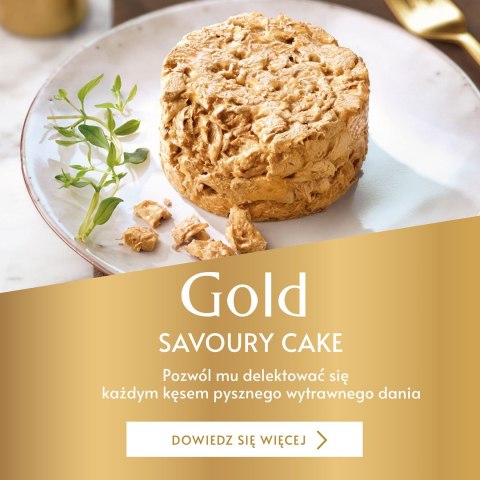 Gourmet Gold Savoury Cake mokra karma dla kota z jagnięcina i zieloną fasolą 85g