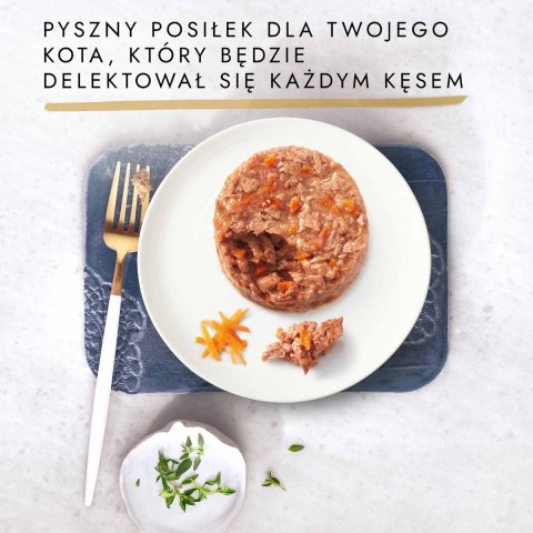 Gourmet Gold Savoury Cake mokra karma dla kota z kurczakiem i marchewką 85g