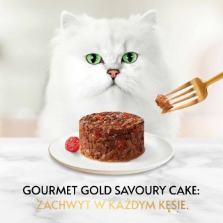 Gourmet Gold Savoury Cake mokra karma dla kota z wołowiną i pomidorami 85g