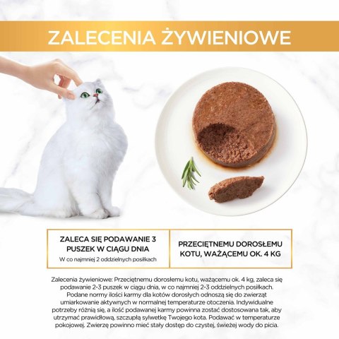 Gourmet Gold mokra karma dla kota mus z wołowiny 85g