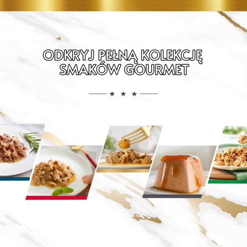 Gourmet Gold mokra karma dla kota mus z wołowiny 85g