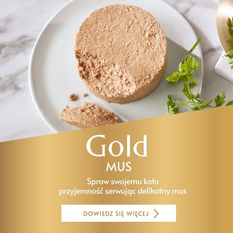 Gourmet Gold mokra karma dla kota mus z wołowiny 85g