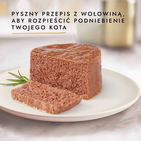 Gourmet Gold mokra karma dla kota mus z wołowiny 85g