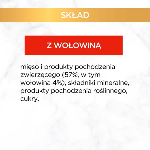 Gourmet Gold mokra karma dla kota mus z wołowiny 85g