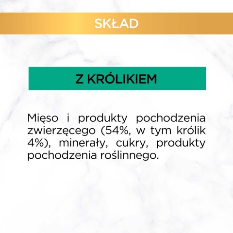 Gourmet Gold mokra karma dla kota z królikiem 85g