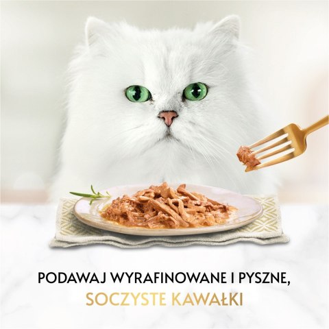 Purina GOURMET GOLD Succulent Delights Wołowina 85g